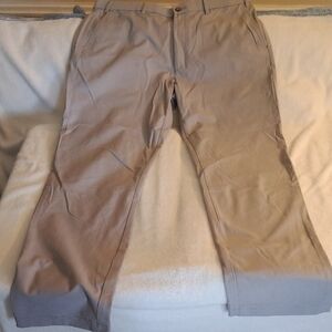 Lauren Ralph Lauren Casual Dress Flat Front Gray Pants Men's 36x32 Read